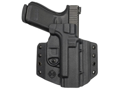 C&G Holsters 1850100 Covert OWB Black Kydex Belt Loop Fits 1911 Government 5
