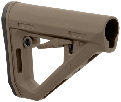 Magpul MAG1377FDE DT Carbine Stock Flat Dark Earth Synthetic for AR-15, M16, M4 with Mil-Spec Tube (Tube Not Included)                                                                                  