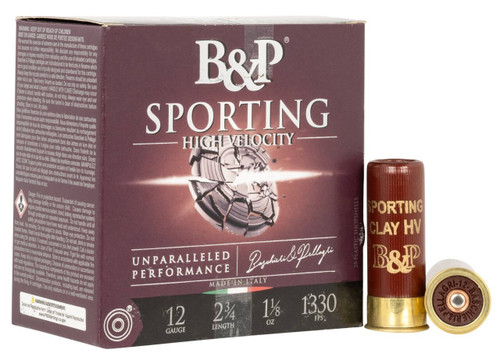 12 Gauge Ammo - B&P Sporting Clay 1-1/8oz B&P Sporting Clay 1-1/8oz Ammo