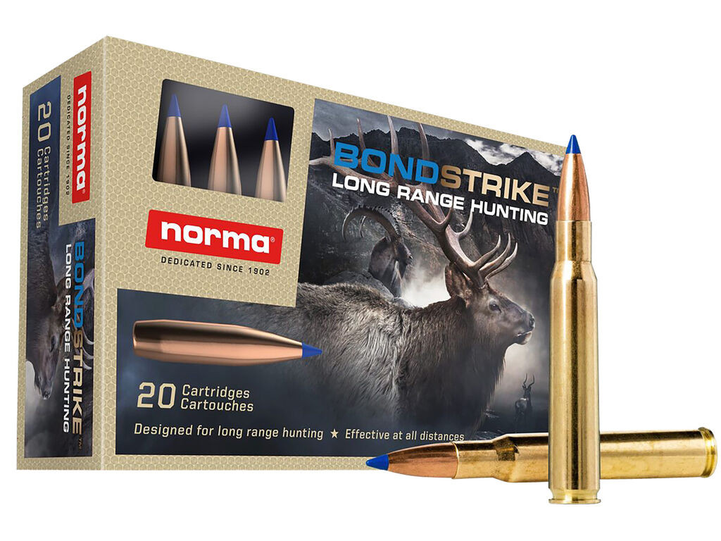 Norma Dedicated Hunting Bondstrike Extreme Bonded Polymer Tip Case Ammo
