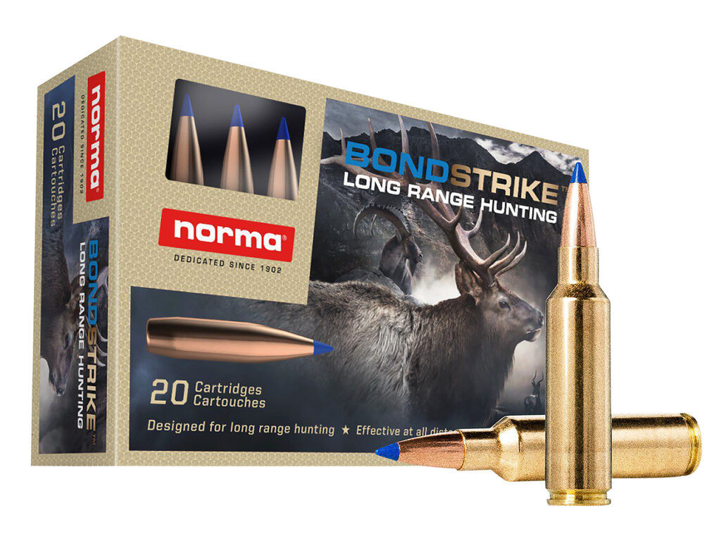 Norma Dedicated Hunting Bondstrike Bonded Polymer Tip Case Ammo