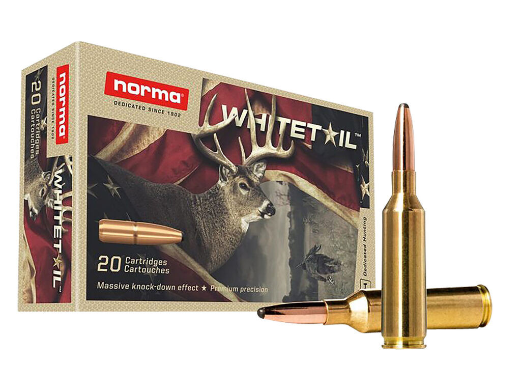 6.5 PRC Ammo - Norma Ammo Dedicated Hunting Whitetail Pointed SP Case Norma Dedicated Hunting Whitetail Pointed SP Case Ammo