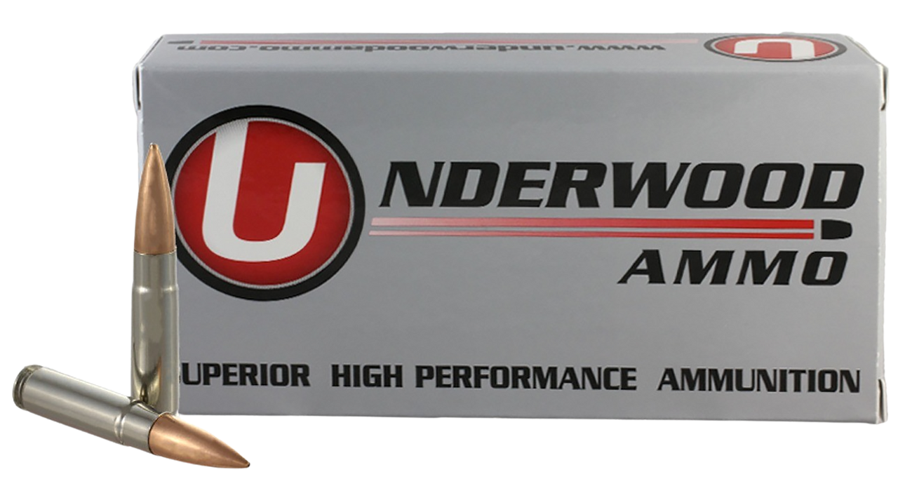 300 AAC Blackout Ammo - Underwood Ammo Custom Competition Boat Tail Match Case HP Underwood Custom Competition Boat Tail Match Case HP Ammo