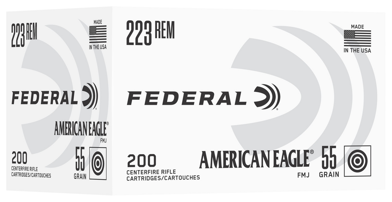 Federal American Eagle Case FMJ Ammo