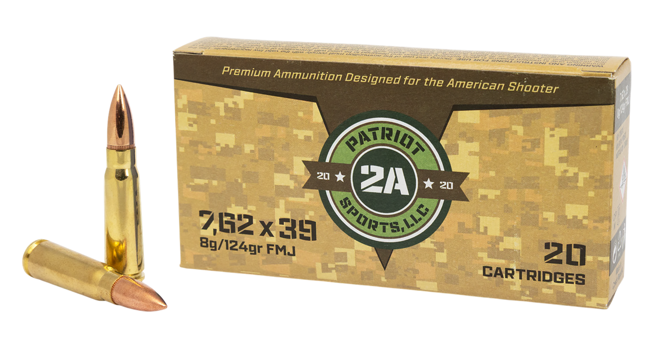PATRIOT SPORTS LLC Case FMJ Ammo