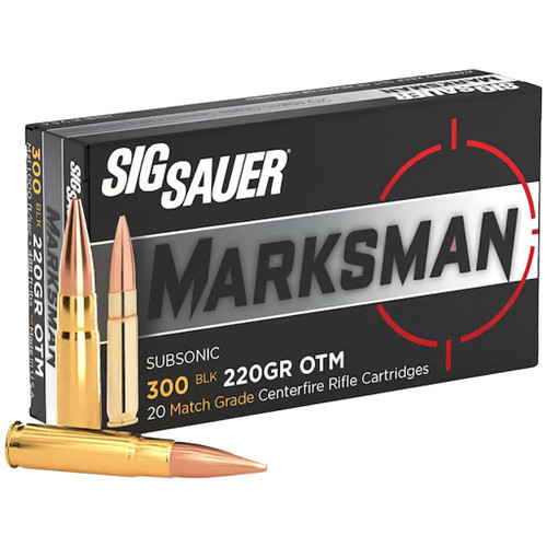 Sig Sauer Match Grade OTM Ammo