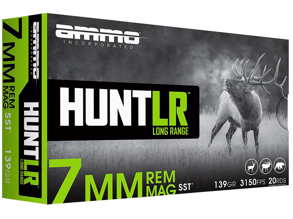 Ammo Inc Hunt Long Range Super Shock Tip Case Ammo