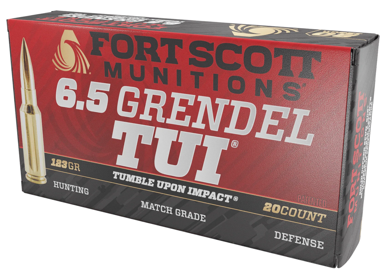 Fort Scott Munitions Tumble Upon Impact TUI SC Spun Case Ammo