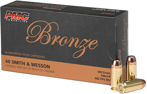 PMC Bronze Flat Point Case FMJ Ammo