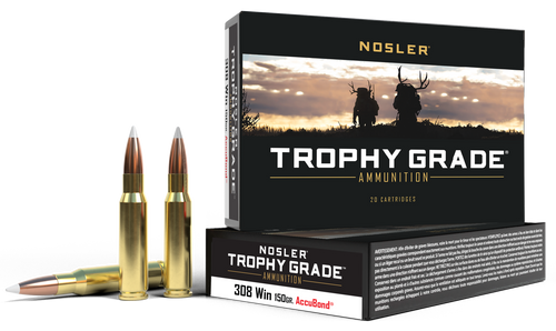 Nosler Trophy Grade AccuBond Case Ammo