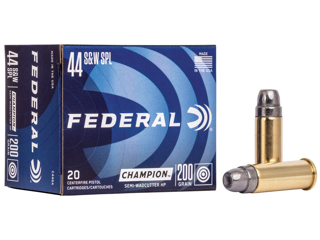 Federal Champion Training Semi Wadcutter Case HP Ammo