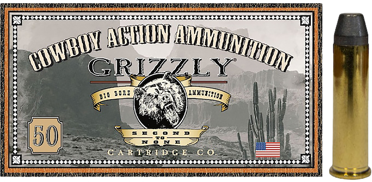 357 Mag Ammo - Grizzly Ammo Flat Point Case RN Grizzly Flat Point Case RN Ammo