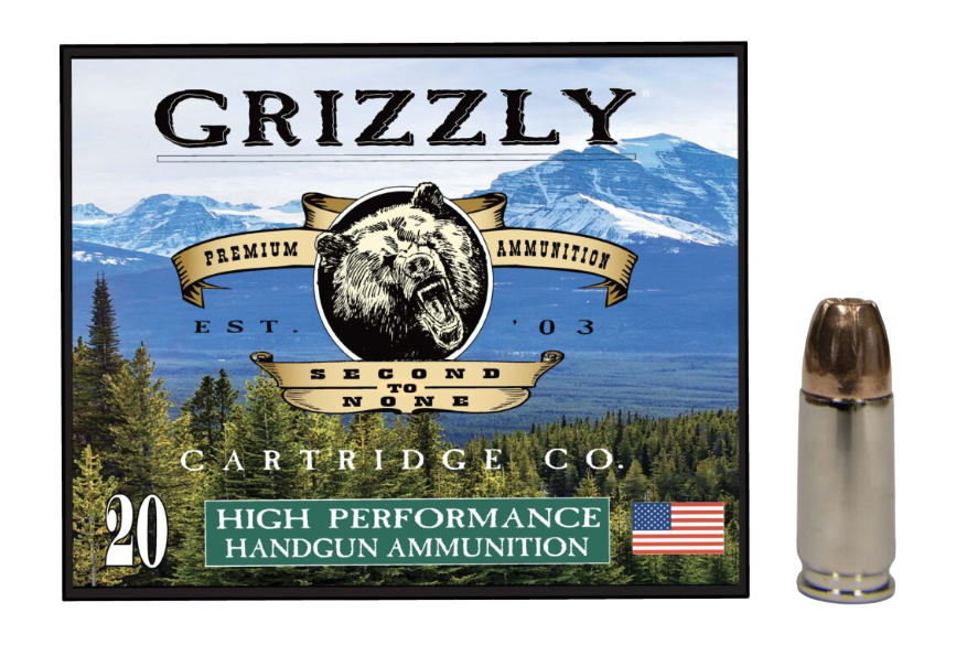 Grizzly JHP +P Ammo