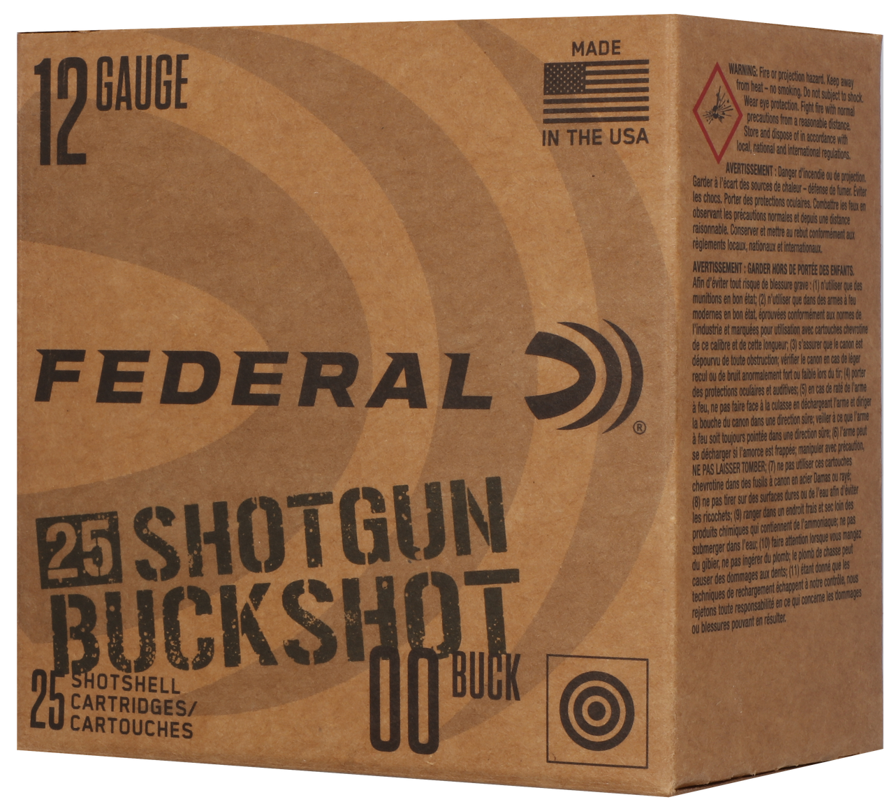12 Gauge Ammo - FED MAX FED MAX Ammo