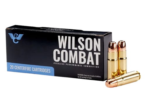 458 SOCOM Ammo - Wilson Combat Flat Point Case RN Wilson Combat Flat Point Case RN Ammo