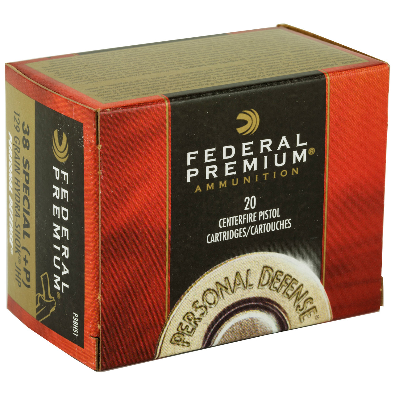 38 Special Ammo - FED Hydra-Shok HP +P FED Hydra-Shok HP +P Ammo