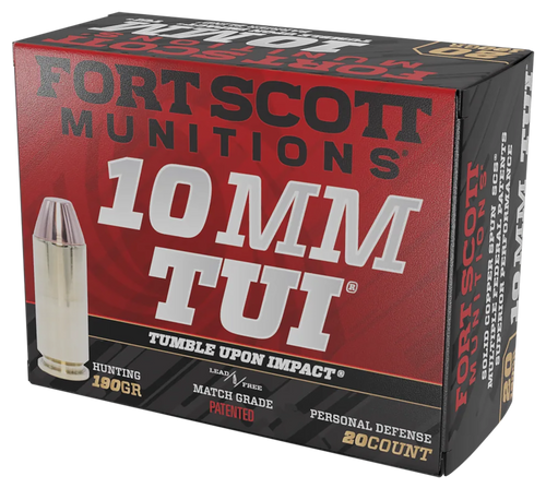 Fort Scott Munitions Claw Defense SC Spun Case Ammo