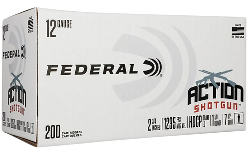 12 Gauge Ammo - Federal Action Case 1-1/8oz Federal Action Case 1-1/8oz Ammo