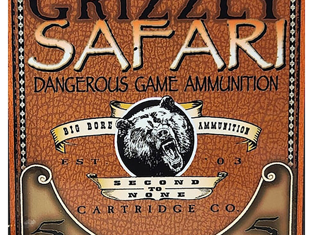 458 Lott Ammo - Grizzly Ammo Solid Brass Case Grizzly Solid Brass Case Ammo