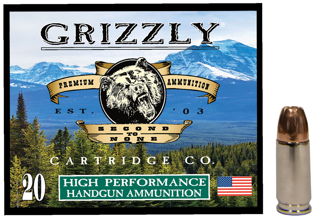 Grizzly Luger Case JHP Ammo