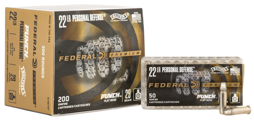 22LR Ammo - Walther Arms Punch Flat Nose Case Walther Arms Punch Flat Nose Case Ammo