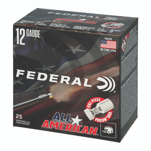 FED ALL Amrcn 1-1/8oz Ammo
