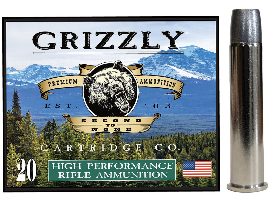 45-70 Ammo - Grizzly Ammo Wide Long Nose Gas Check Case Grizzly Wide Long Nose Gas Check Case Ammo