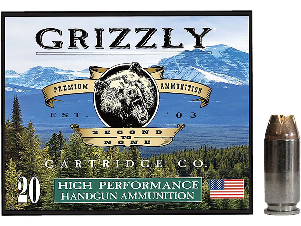 40 S&W Ammo - Grizzly Ammo Case JHP Grizzly Case JHP Ammo
