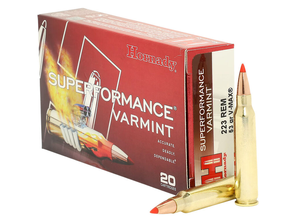 Hornady Superformance V-Max Case Ammo