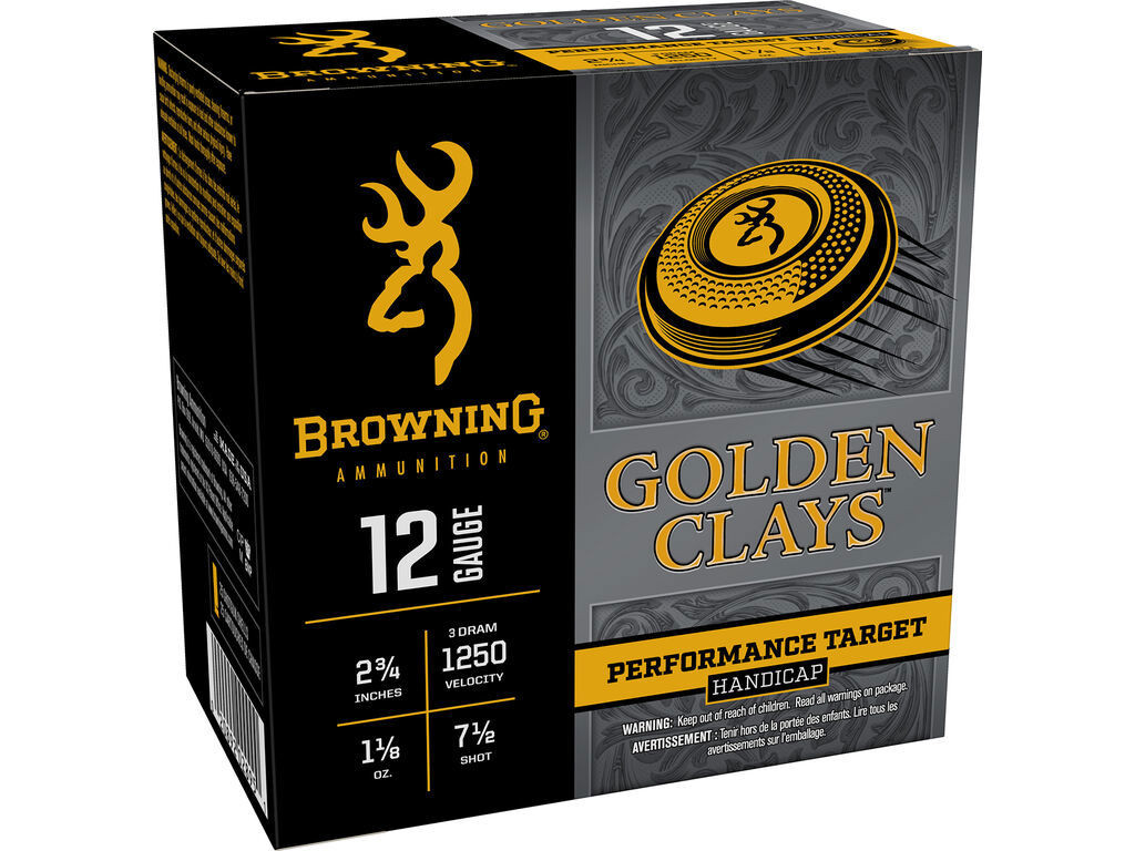 Browning Golden Clays Case 1-1/8oz Ammo