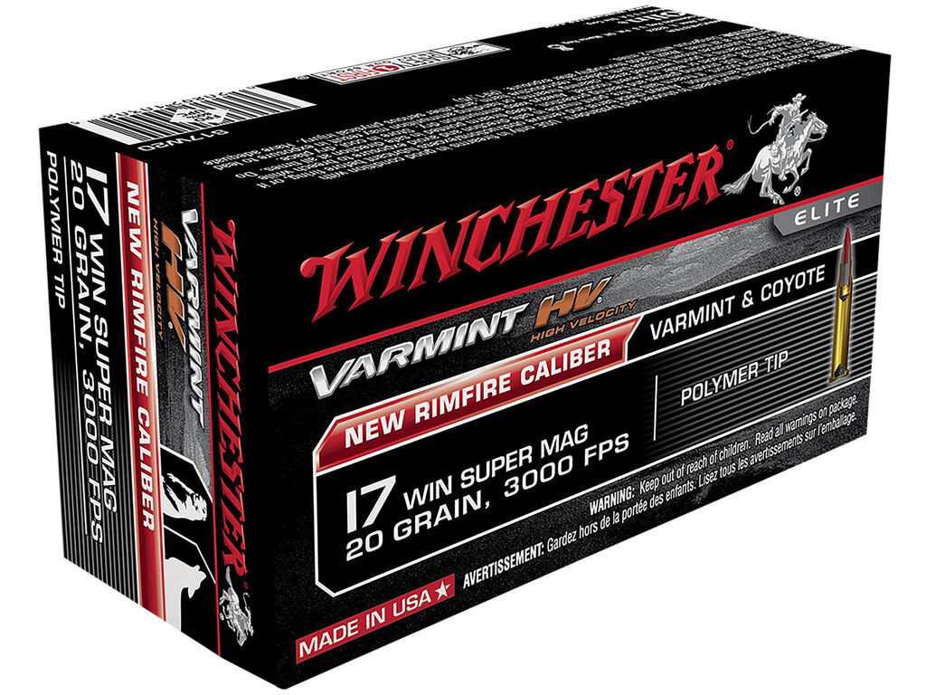 Winchester Varmint HV Polymer Tip Case Ammo