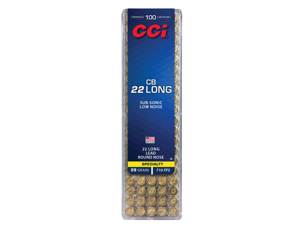 CCI Ty CB Subsonic Lead Case RN Ammo