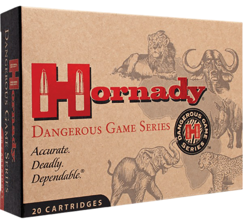 416 Rigby Ammo - Hornady Dangerous Game Solid Case Hornady Dangerous Game Solid Case Ammo
