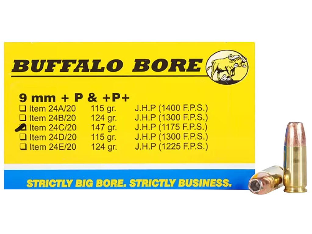 Buffalo Bore Personal Defense Strictly Business Jacket Case HP +P+ Ammo