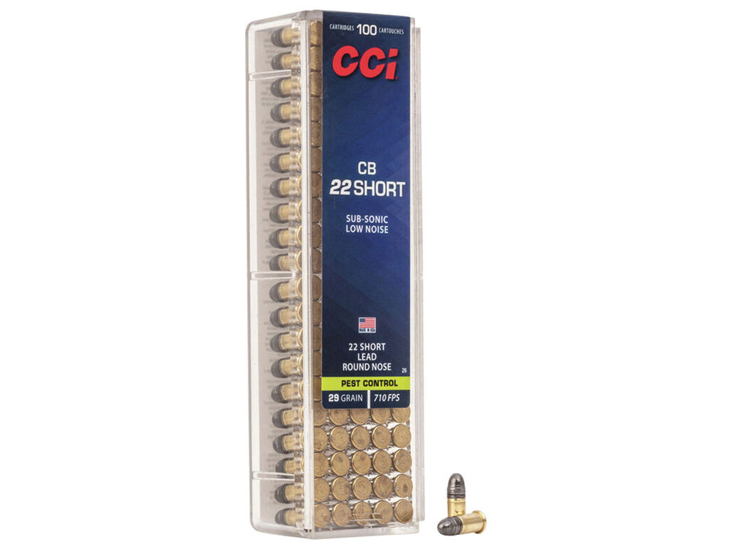 CCI Ty CB Pest Control Lead Case RN Ammo