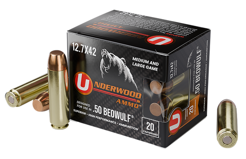 Underwood Flat Nose Case FMJ Ammo