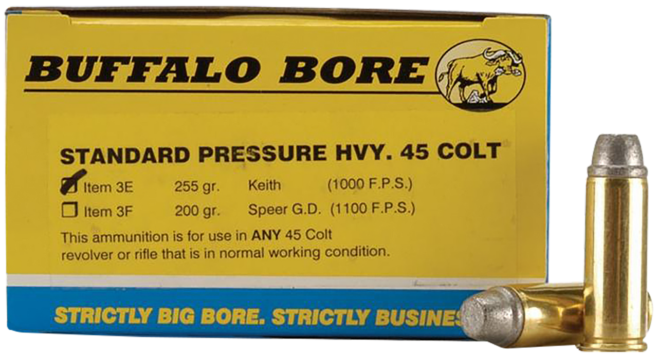 Buffalo Bore Standard Pressure Strictly Business Gas Checked Soft Cast Case Ammo