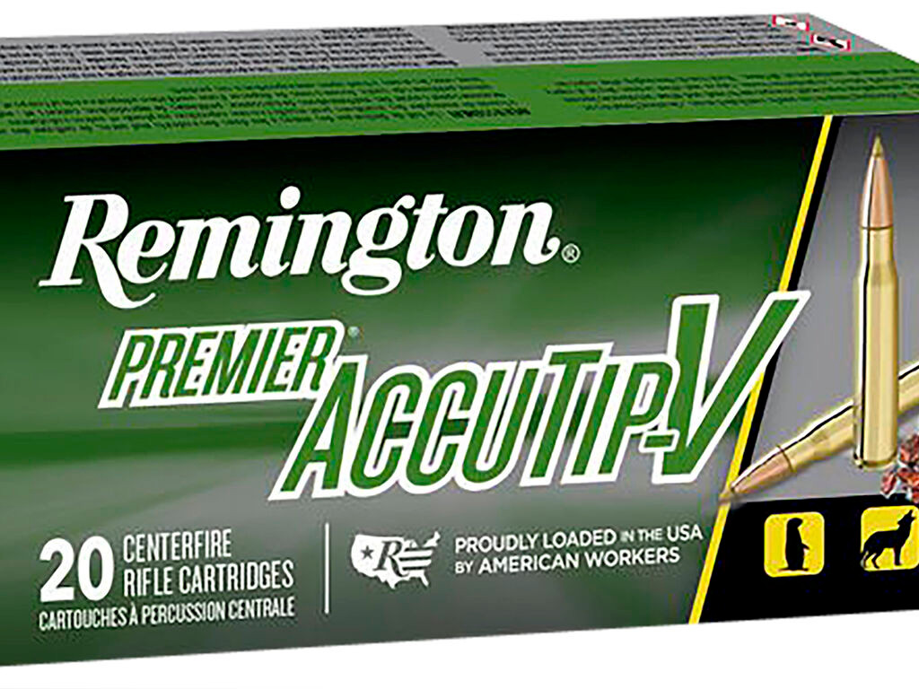 Remington Premier Accutip-V AccuTip V Boat Tail Case Ammo