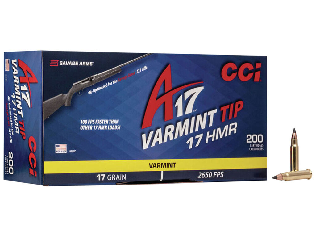 CCI Varmint Tip Tipped Case Ammo