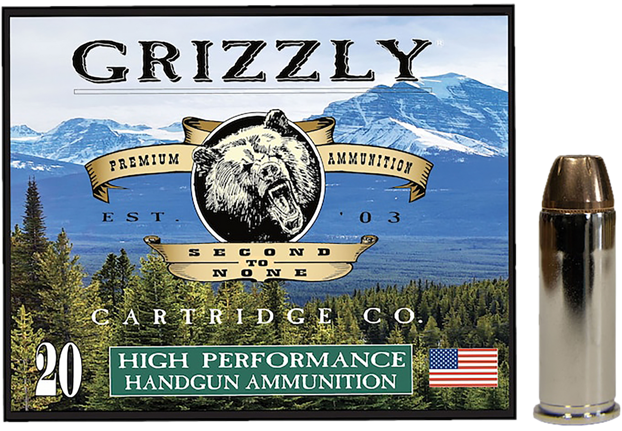 44 S&W Special Ammo - Grizzly Ammo Case JHP Grizzly Case JHP Ammo