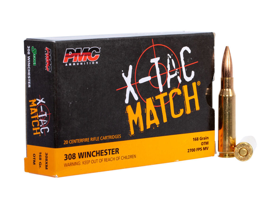 PMC X-Tac Match Open Tip Case Ammo