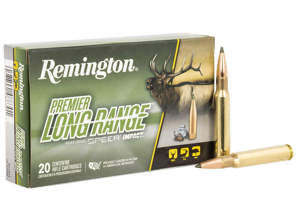 Remington Premier Long Range Speer Impact Case Ammo