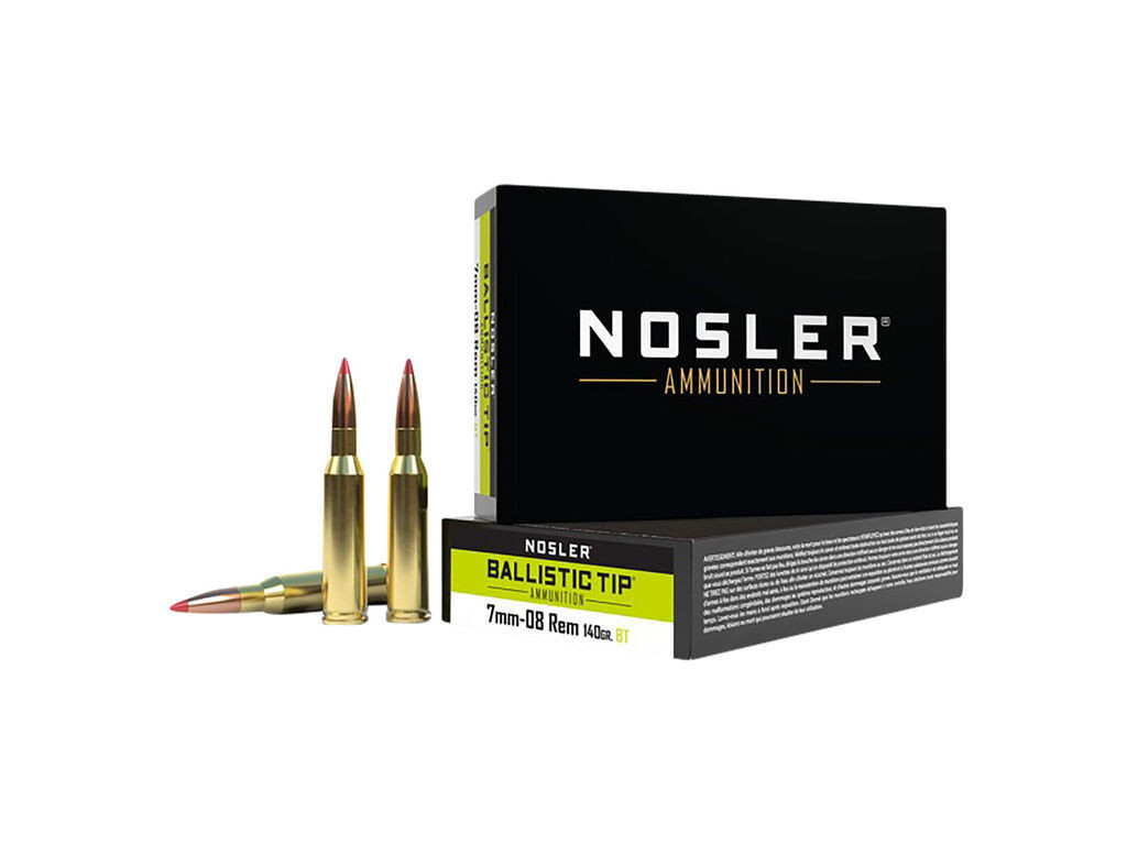 Nosler Ballistic Tip Spitzer Case Ammo