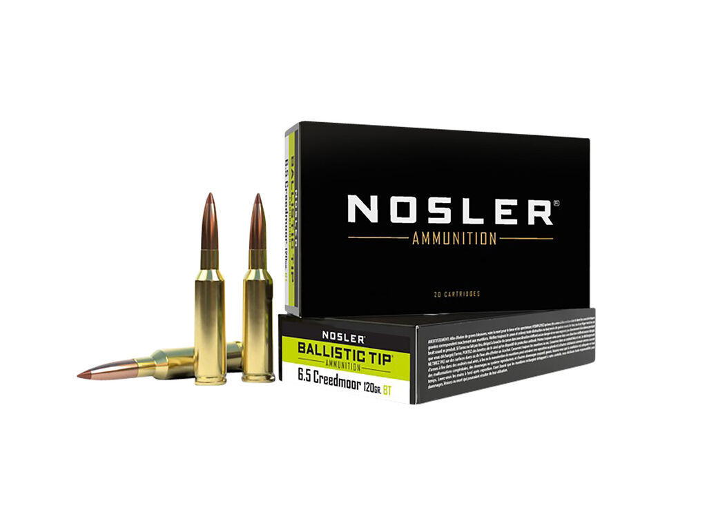 Nosler Ballistic Tip Spitzer Case Ammo