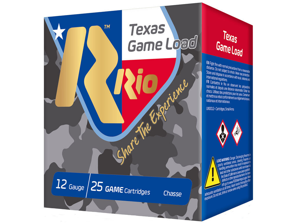 Rio Texas Game Load High Velocity Case 1-1/4oz Ammo