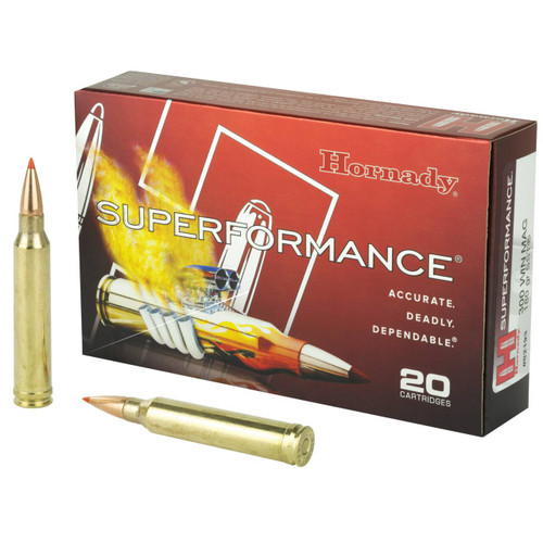 Hornady Superformance Hyper Velocity Centerfire Super Shock Tip Cartridge Ammo