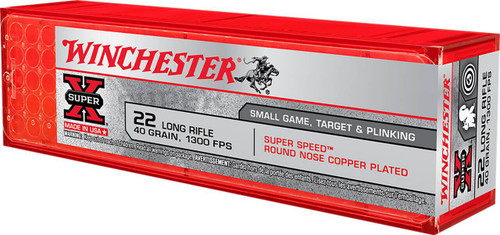 Winchester Super-X Super Speed High Velocity Cartridge CPRN Ammo