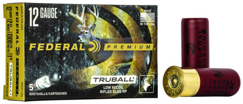 Federal TruBall Rifled Hollow Point Cartridge 1oz Ammo