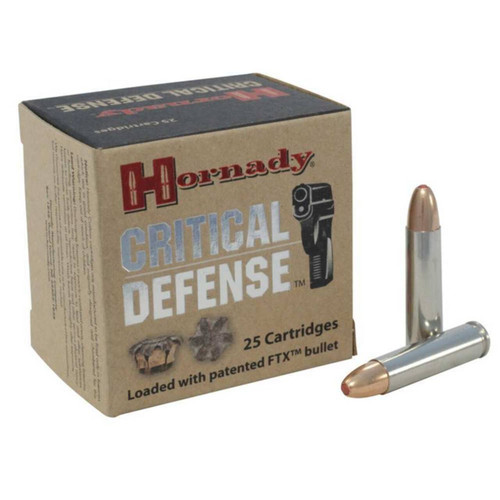 Hornady Critical Defense Hyper Velocity Centerfire Flex Tip EXpanding Cartridge Ammo