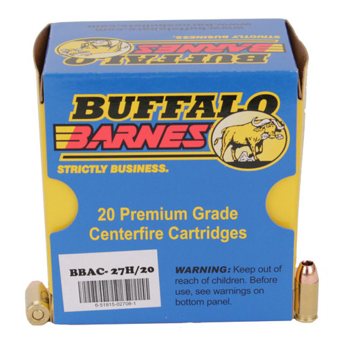Buffalo Bore BuffaloBarnes Strictly Business P Barnes TAC XP Lead Free Ammo